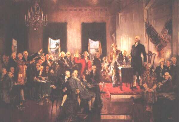 The Signing of the Constitution